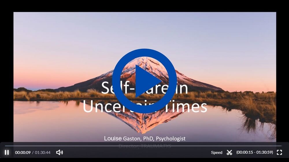 Self-Care in Uncertain Times